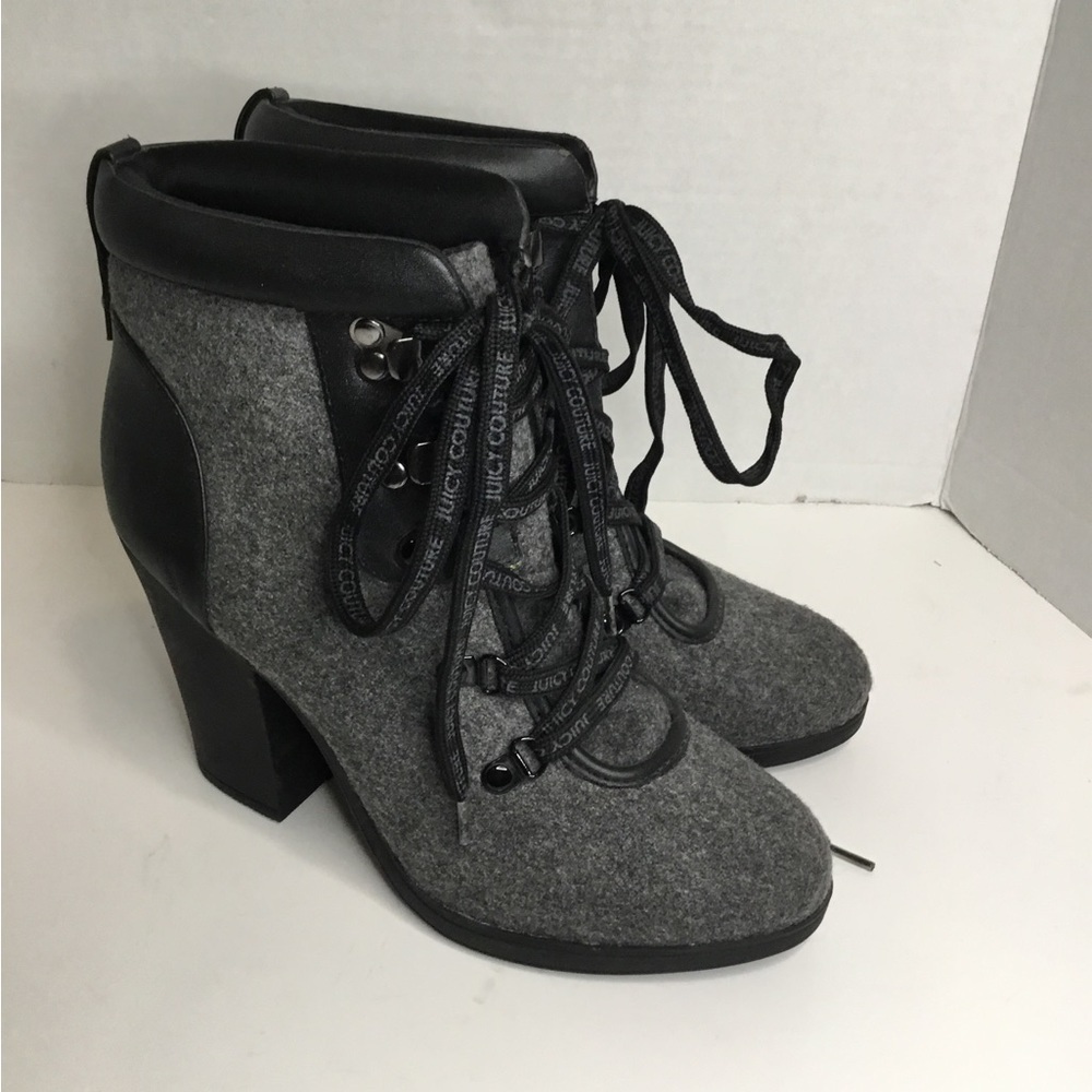 Juicy Couture high heel boots women size 7.5